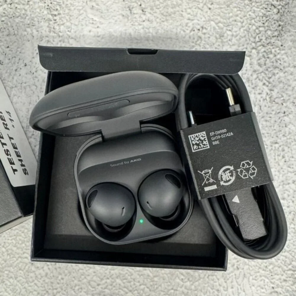 Samsung Galaxy Buds2 Pro - Wireless Earbuds Noise Cancelling - Graphite - Picture 4 of 8